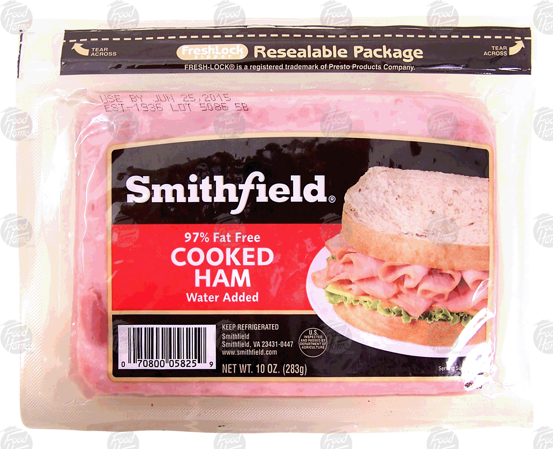 Smithfield  cooked ham, water added Full-Size Picture